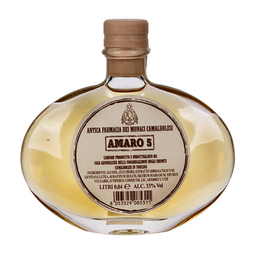 Amaro 5, Digestif, 40 ml, Kloster Camaldoli 1