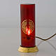 Vigil light electric lamp golden plated brass s2