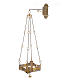 Lamparina Santíssimo de pendurar h 80 cm