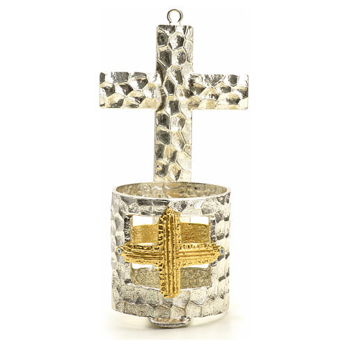 Blessed Sacrament wall lamp with cross 4