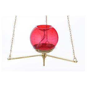 Ewiges Licht: Lampen und Zubehöre: Ewiges Licht golden Messing mit Ketten. Ewiges Licht: Lampen und Zubehöre: Ewiges Licht golden Messing mit Ketten.