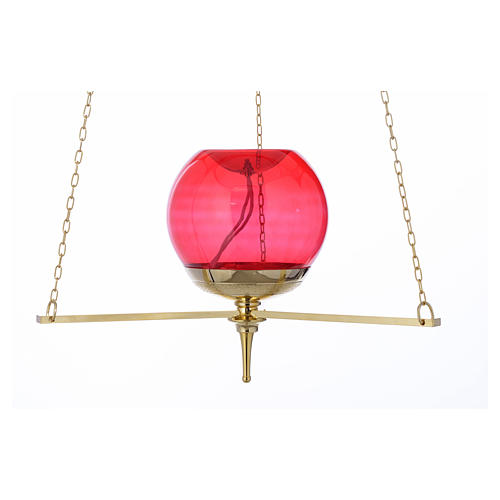 Blessed Sacrament wall lamp, golden 2