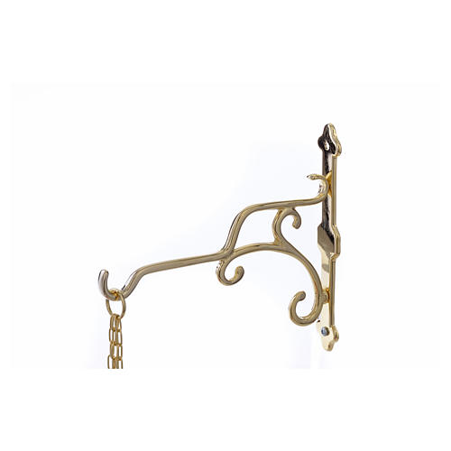 Blessed Sacrament wall lamp, golden 4