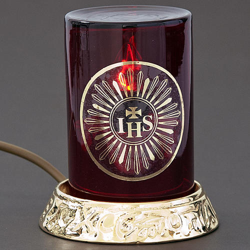 Lampe du Sanctuaire électrique laiton 3