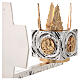 Blessed Sacrament wall lamp in cast brass s9