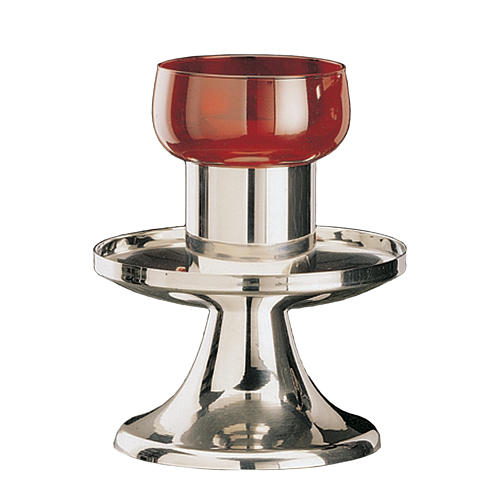 Molina Lamp for Blessed Sacrament in stainless steel 1