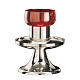Molina Lamp for Blessed Sacrament in stainless steel s1