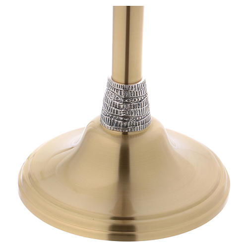 Molina stand for Blessed Sacrament in golden brass 3