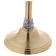 Molina stand for Blessed Sacrament in golden brass s3