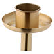 Molina stand for Blessed Sacrament in golden brass s4