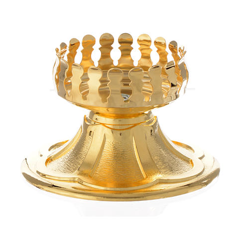 Brass holder for Blessed Sacrament glass 1