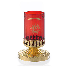 Lámpara Santísimo para vidrio estilo imperio