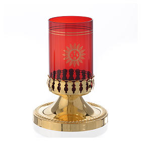 Lamp holder for red glass