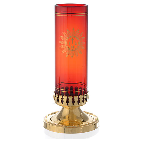 Lamp holder for red glass 3