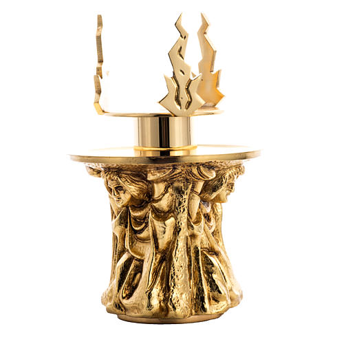 Blessed Sacrament lamp or altar lamp in cast brass 2