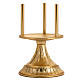 Blessed Sacrament lamp in gold-plated brass s3