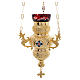 Blessed Sacrament Orthodox lamp 19x9cm s1