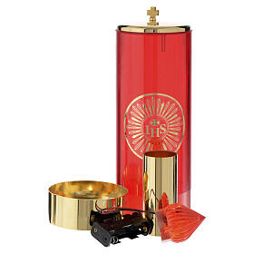 Replacement for battery Blessed Sacrament lantern, top part 8cm diameter