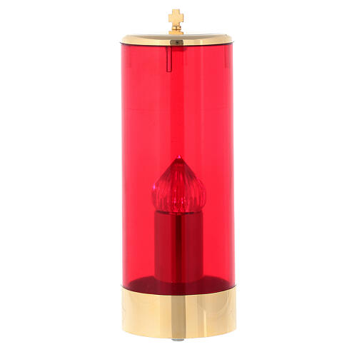 Replacement for battery Blessed Sacrament lantern, top part 8cm diameter 1