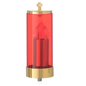 Peça sobressalente lamparina Santíssimo de pilhas parte superior 6 cm diâm