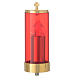 Peça sobressalente lamparina Santíssimo de pilhas parte superior 6 cm diâm s1
