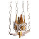 Lampada a sospensione ottone fuso San Cristoforo s1