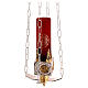 Lampada a sospensione ottone fuso San Cristoforo s5