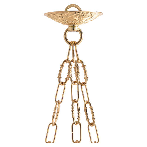 Wand Ewiglampe Messing Barock Stil 12