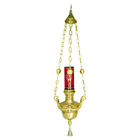 Sanctuary lamp gold-plated brass