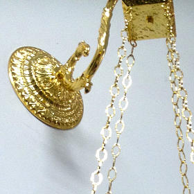 Ewiges Licht: Lampen und Zubehöre: Ewiglichtampel vier Evangelisten aus Gussmessing Ewiges Licht: Lampen und Zubehöre: Ewiglichtampel vier Evangelisten aus Gussmessing