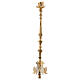Baroque gold plated candlestick for Sanctuary lamp 43 in s1