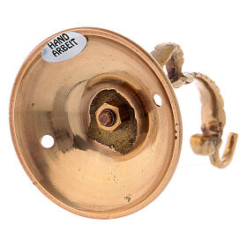 Sanctuary lamp wall bracket in gold plated brass s3