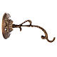 Arm for Sancturay lamp, antique brass, 14 cm s3