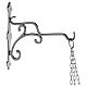 Wall bracket for sanctuary lamp in nickel-plated finish s2