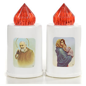 Vela LED blanca 100 días con imagen s1