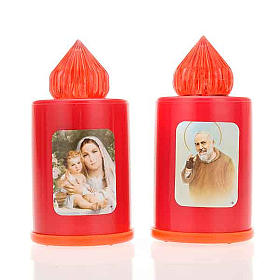 Velas votivas: Vela roja 100 días LED imagen