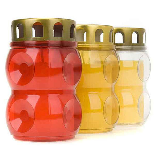 Rain-shelter votive candle 1