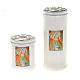 Votive candle with Saint Lucy image s1