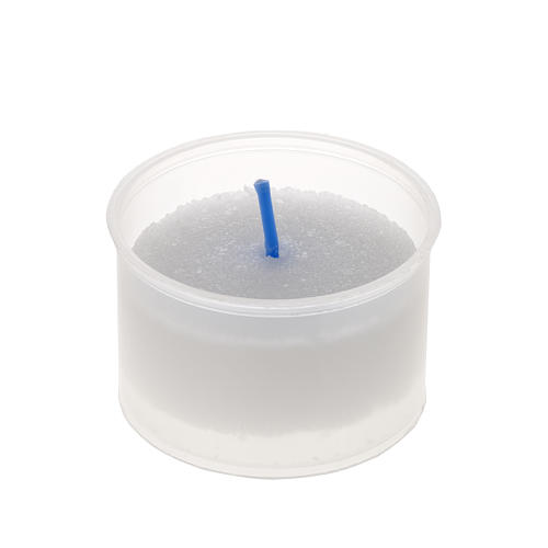 Tea light candle - white little Star model 1