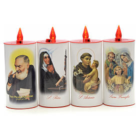 Veilleuses votives diverses: Bougie veilleuse blanche LED images éco 70 jours