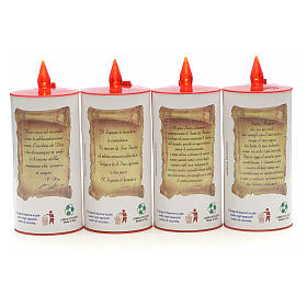 Veilleuses votives diverses: Bougie veilleuse blanche LED images éco 70 jours