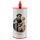 LED votive candle, white cardboard with image, lasting 70 days s3