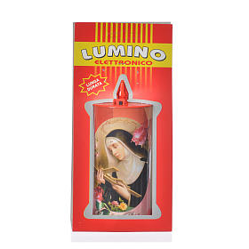 Lumino eco-eléctrico cartón 70 días rojo s11