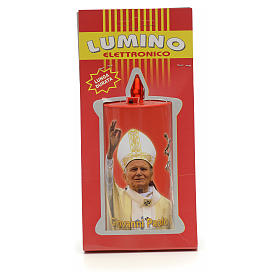 Lumino eco-elettrico carta 70 gg rosso s7