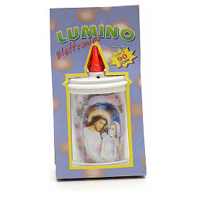 Bougie veilleuse blanche LED durée 90 jours s7