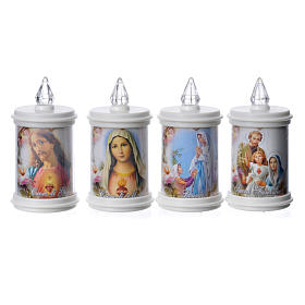 Bougie veilleuse blanche LED durée 90 jours s8