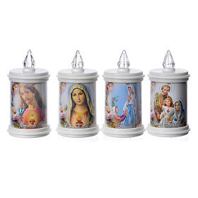 Bougie veilleuse blanche LED durée 90 jours s1