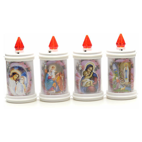 Bougie veilleuse blanche LED durée 90 jours 5