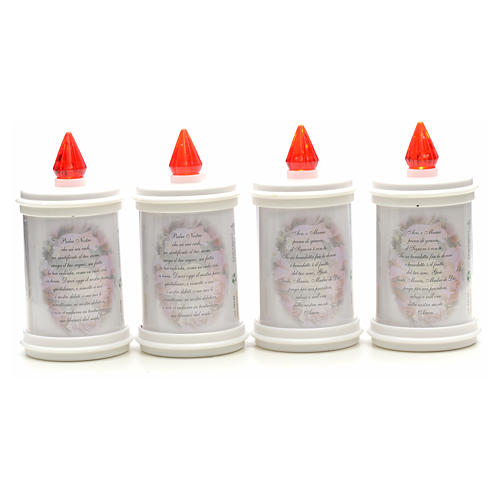 Bougie veilleuse blanche LED durée 90 jours 6