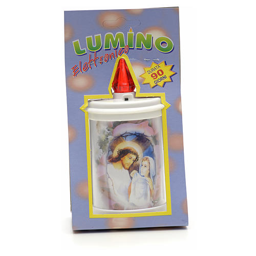 Bougie veilleuse blanche LED durée 90 jours 7